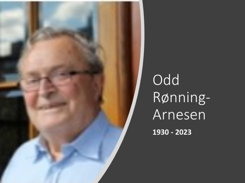 Odd Rønning-Arnesen 1930-2023